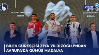 Bayburtlu Milli Bilek Güreşçisi Yusuf Ziya Yıldızoğlu'ndan Avrupa'da Gümüş Madalya