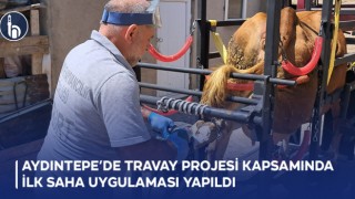 Bayburt'un Aydıntepe İlçesinde Travay Projesi Kapsamında İlk Saha Uygulaması Yapıldı