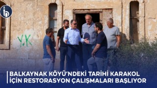 Bayburt'un Balkaynak Köyü’ndeki Tarihi Karakol İçin Restorasyon Çalışmaları Başlıyor