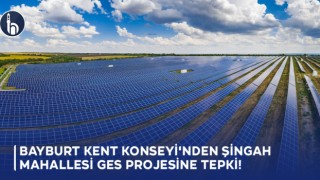 Bayburt Kent Konseyi'nden Şingah Mahallesi GES Projesine Tepki