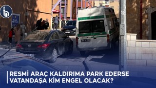 Bayburt'ta Resmi Araç Kaldırıma Park Ederse Vatandaşa Kim Engel Olacak?