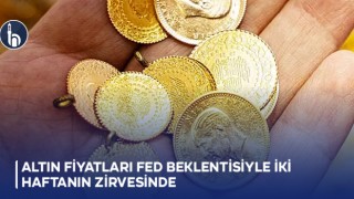 Altın Fiyatları FED Beklentisiyle İki Haftanın Zirvesinde