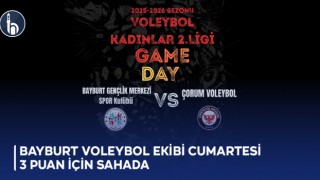 Bayburt Voleybol Ekibi Cumartesi 3 Puan İçin Sahada