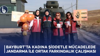 Bayburt’ta Kadına Şiddetle Mücadelede Jandarma İle Ortak Farkındalık Çalışması
