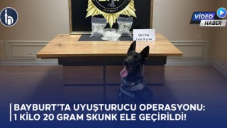 Bayburt’ta Uyuşturucu Operasyonu: 1 Kilo 20 Gram Skunk Ele Geçirildi!