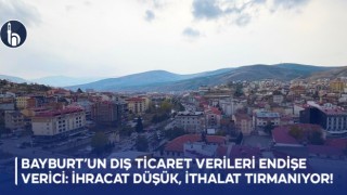 Bayburt’un Dış Ticaret Verileri Endişe Verici: İhracat Düşük, İthalat Tırmanıyor!