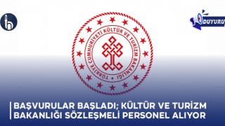 Kültür ve Turizm Bakanlığı Sözleşmeli Personel Alıyor