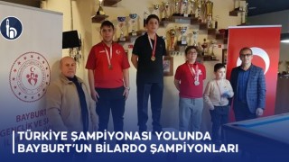Türkiye Şampiyonası Yolunda Bayburt’un Bilardo Şampiyonları Belli Oldu