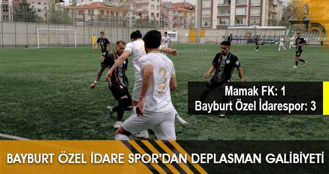 Bayburt Özel İdarespor'dan Deplasman Galibiyeti!