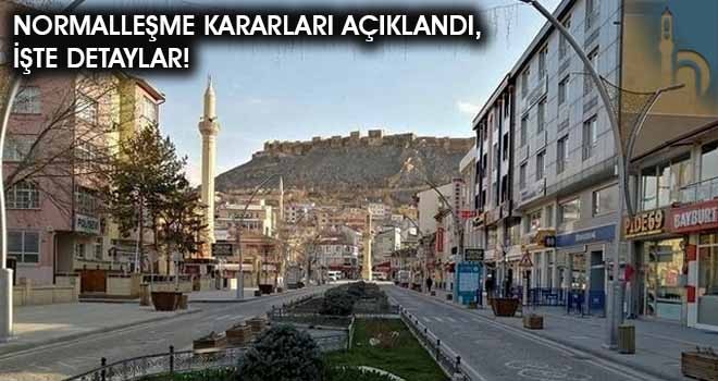 Normalleşme Kararları Açıklandı, İşte Detaylar!