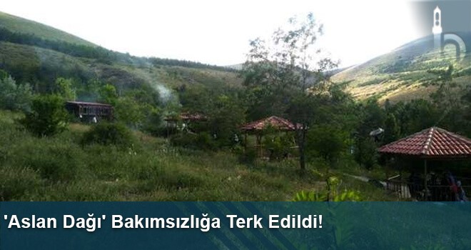 'Aslan Dağı' Bakımsızlığa Terk Edildi!