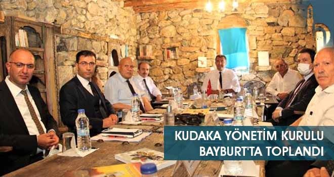 KUDAKA Yönetim Kurulu Bayburt'ta Toplandı