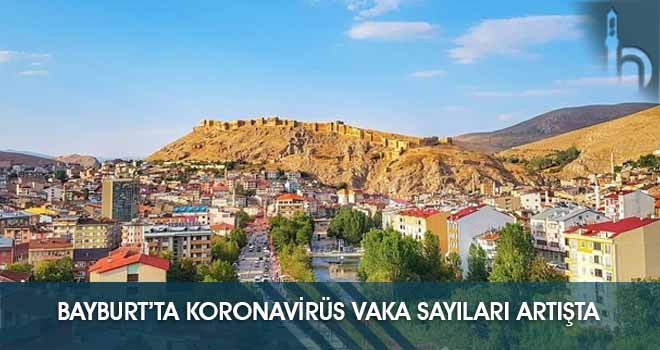 Bayburt’ta Koronavirüs Vaka Sayıları Artışta