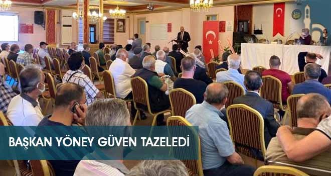 Başkan Yöney Güven Tazeledi