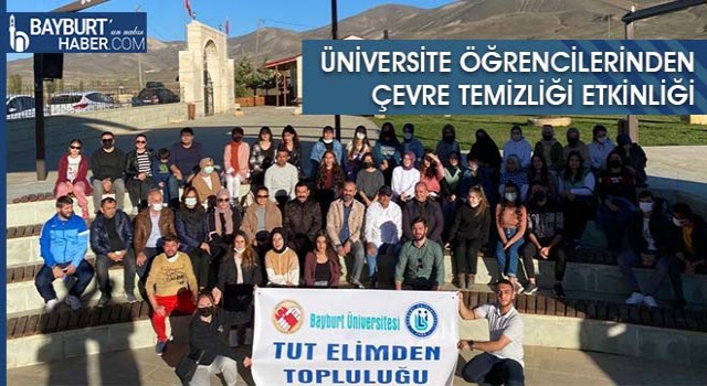 Üniversite Öğrencilerinden Çevre Temizliği Etkinliği