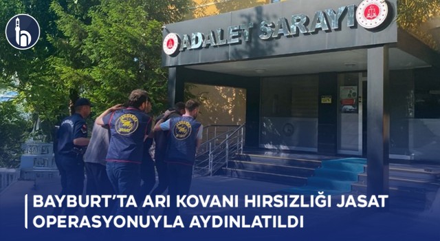 Bayburt’ta Arı Kovanı Hırsızlığı JASAT Operasyonuyla Aydınlatıldı