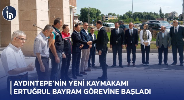 Bayburt'un Aydıntepe ilçesinin Yeni Kaymakamı Ertuğrul Bayram Görevine Başladı