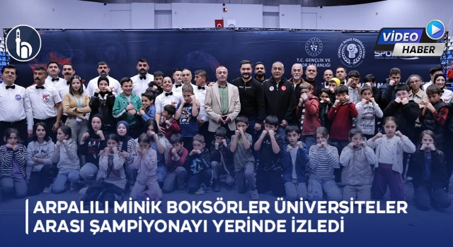 Arpalılı Minik Boksörler Üniversiteler Arası Şampiyonayı Yerinde İzledi