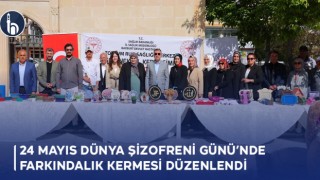 Bayburt'ta 24 Mayıs Dünya Şizofreni Günü’nde farkındalık kermesi düzenlendi