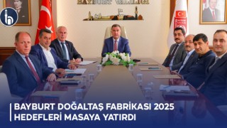Bayburt Doğaltaş Fabrikası 2025 Hedefleri Masaya Yatırdı