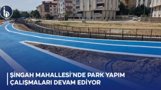 Bayburt Şingah Mahallesi’nde Park Yapım Çalışmaları Devam Ediyor