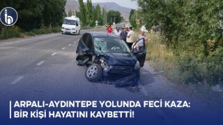 Arpalı-Aydıntepe Yolunda Feci Kaza: Bir Kişi Hayatını Kaybetti!