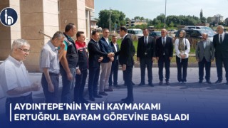 Bayburt'un Aydıntepe ilçesinin Yeni Kaymakamı Ertuğrul Bayram Görevine Başladı