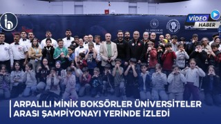 Arpalılı Minik Boksörler Üniversiteler Arası Şampiyonayı Yerinde İzledi