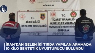 İran’dan Gelen İki Tırda Yapılan Aramada Sentetik Uyuşturucu Bulundu