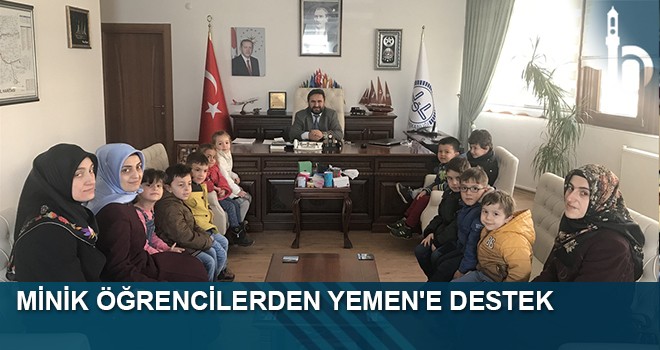 Minik Öğrencilerden Yemen'e Destek