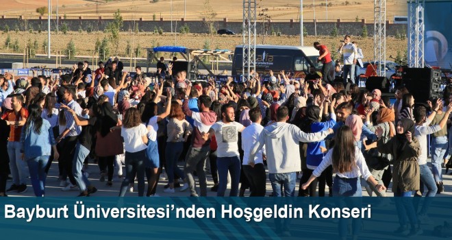 Bayburt Üniversitesi Öğrencileri ‘Üniversitene Hoşgeldin!’ Konserinde Buluştu